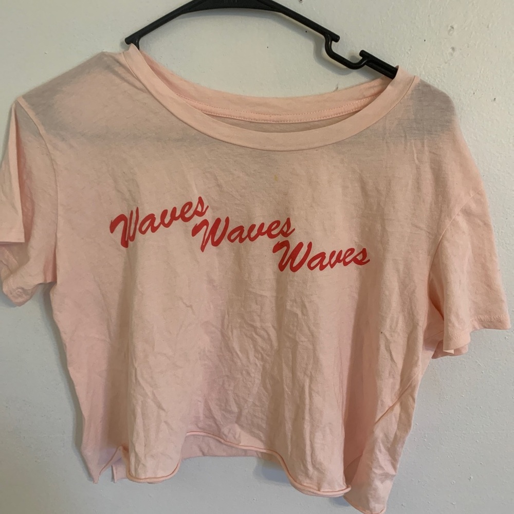 Billabong Waves Cropped Tshirt